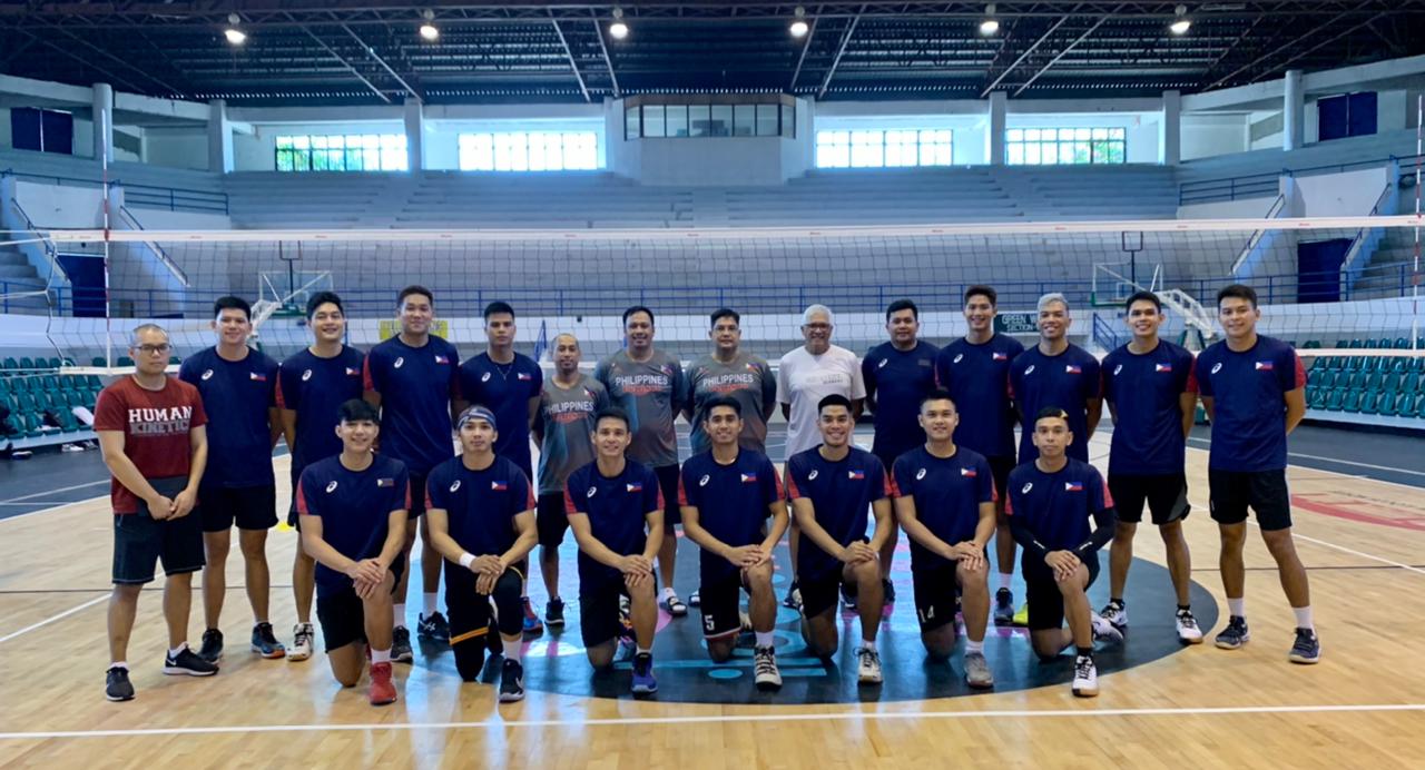 SCENE Philippine men's national volleyball team starts bubble training