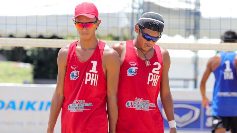 Philippine Men's Beach Volleyball team reaches Quarterfinals in Thailand